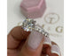 Nina - Round Cut 4.50 Carat Diamond Engagement Ring