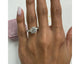 Nina - Round Cut 4.50 Carat Diamond Engagement Ring