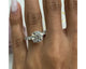 Nina - Round Cut 4.50 Carat Diamond Engagement Ring