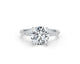 Yara - Round Cut 3.20 Carat Diamond Engagement Ring