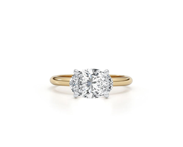 Coraline - Oval Cut 1.50 Carat Diamond Engagement Ring