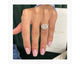 Joelle - Radiant Cut 4.95 Carat Diamond Engagement Ring