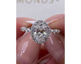 Kinslee - Oval Cut 1.65 Carat Diamond Engagement Ring