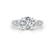 Mishel - Round Cut 3.35 Carat Diamond Engagement Ring