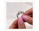 Mishel - Round Cut 3.35 Carat Diamond Engagement Ring