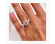 Mishel - Round Cut 3.35 Carat Diamond Engagement Ring