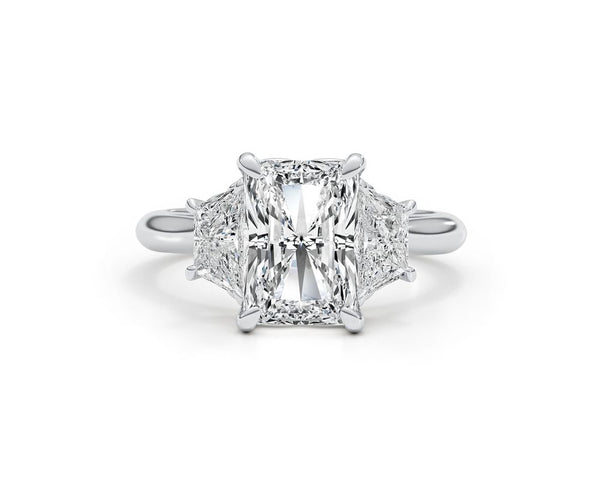 chanel - Radiant Cut 2.45 Carat Diamond Engagement Ring