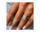 MORENA - Oval Cut 2.82 Carat Diamond Engagement Ring