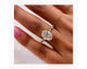 MORENA - Oval Cut 2.82 Carat Diamond Engagement Ring