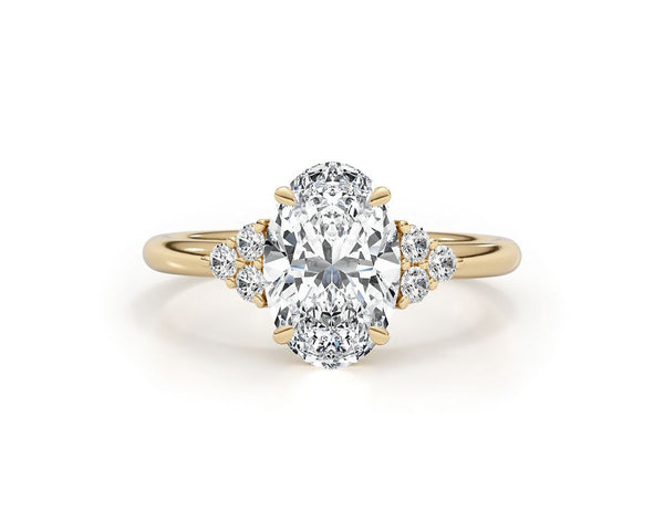 Sophia - Oval Cut 2.74 Carat Diamond Engagement Ring