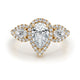 Adele Engagement Ring 3.11 Carat Yellow Gold