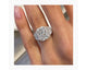 Anais - Radiant Cut 4.23 Carat Diamond Engagement Ring