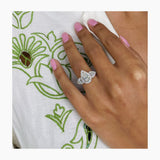 Chereen Engagement Ring 3.11 Carat White Gold