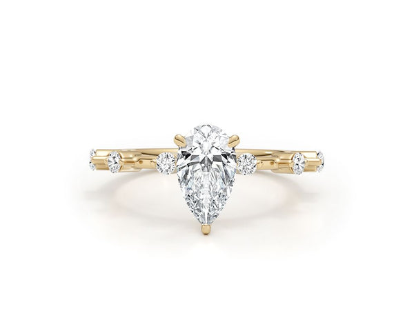 Dani - Pear Cut 1.20 Carat Diamond Engagement Ring