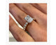 Dulce - Radiant Cut 3.58 Carat Diamond Engagement Ring