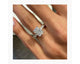 Dulce - Radiant Cut 3.58 Carat Diamond Engagement Ring