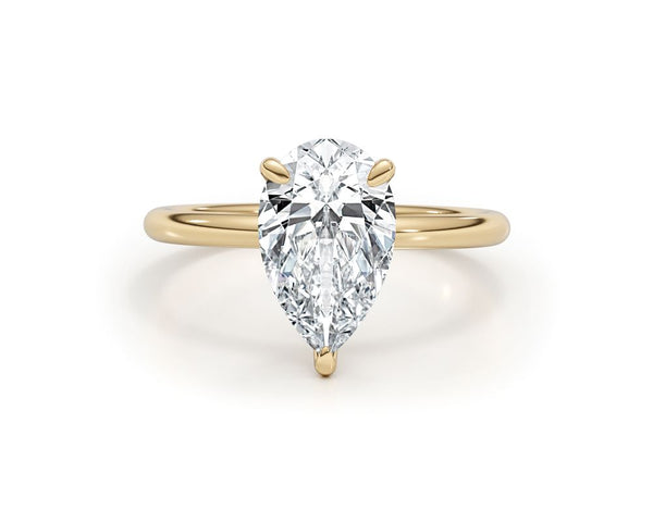 Emilie - Pear Cut 2.80 Carat Diamond Engagement Ring