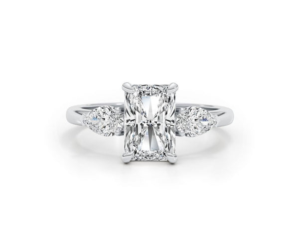 KAYLA - Radiant Cut 2.50 Carat Diamond Engagement Ring