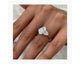 Liza - Oval Cut 3.94 Carat Diamond Engagement Ring