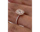 Megan - Emerald Cut 1.78 Carat Diamond Engagement Ring