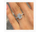 Milena - Radiant Cut 3.05 Carat Diamond Engagement Ring