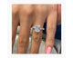 Milena - Radiant Cut 3.05 Carat Diamond Engagement Ring