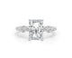 Milena - Radiant Cut 3.05 Carat Diamond Engagement Ring