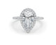 Natalie - Pear Cut 2.97 Carat Diamond Engagement Ring