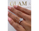Reina - Radiant Cut 1.20 Carat Diamond Engagement Ring