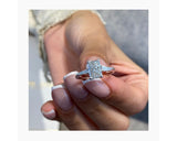 Reina - Radiant Cut 1.20 Carat Diamond Engagement Ring