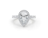 Tina - Pear Cut 3.26 Carat Diamond Engagement Ring