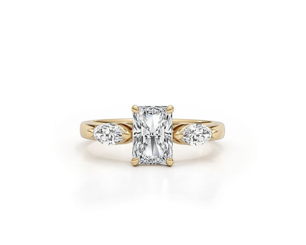 Zariyah - Radiant Cut 1.32 Carat Diamond Engagement Ring