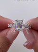 Alia Engagement Ring 3.70 Carat White Gold