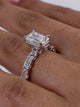 Alia Engagement Ring 3.70 Carat White Gold