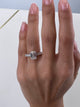 Alia Engagement Ring 3.70 Carat White Gold