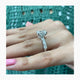Alia Engagement Ring 3.70 Carat White Gold
