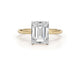 chloe - Emerald Cut 4.35 Carat Diamond Engagement Ring