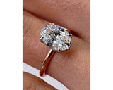 Florence - Oval Cut 2.10 Carat Diamond Engagement Ring