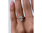 Florence - Oval Cut 2.10 Carat Diamond Engagement Ring