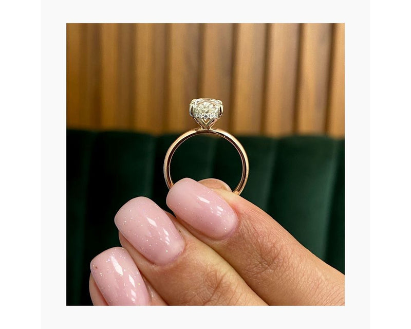 Florence - Oval Cut 2.10 Carat Diamond Engagement Ring