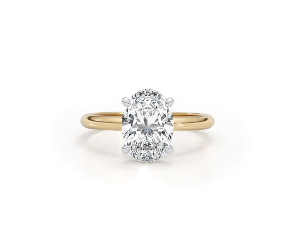 Florence - Oval Cut 2.10 Carat Diamond Engagement Ring