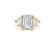 Greta - Emerald Cut 5.16 Carat Diamond Engagement Ring