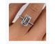 Julie - Emerald Cut 4.25 Carat Diamond Engagement Ring