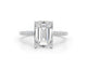 Julie - Emerald Cut 4.25 Carat Diamond Engagement Ring
