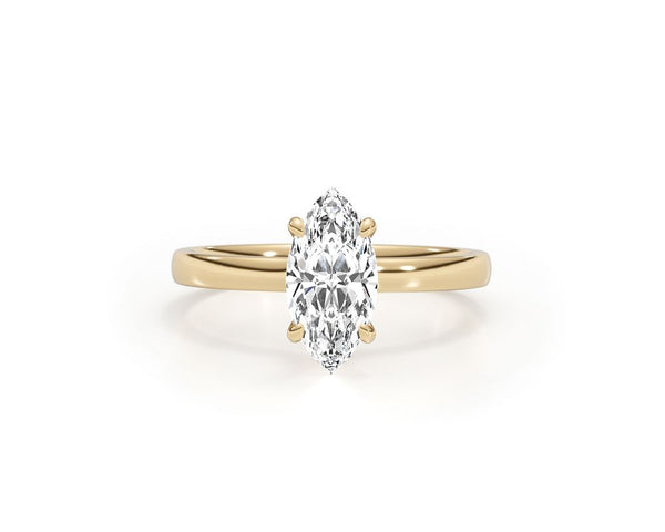 Kenna - Marquise Cut 1.08 Carat Diamond Engagement Ring