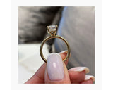 Layne - Emerald Cut 3.15 Carat Diamond Engagement Ring