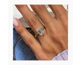 Layne - Emerald Cut 3.15 Carat Diamond Engagement Ring