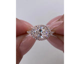 Macy - Oval Cut 2.40 Carat Diamond Engagement Ring