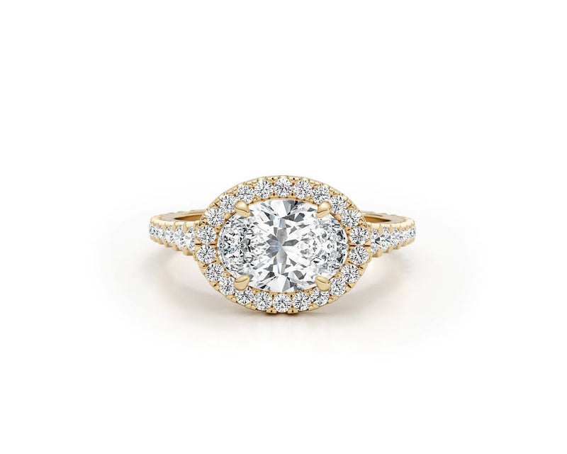 Macy - Oval Cut 2.40 Carat Diamond Engagement Ring