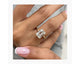 mey - Emerald Cut 3 Carat Diamond Engagement Ring